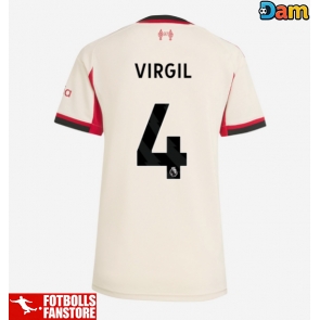 Liverpool Virgil van Dijk #4 Bortatröja Dam 2025-26 Kortärmad