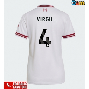 Liverpool Virgil van Dijk #4 Bortatröja Dam 2026-27 Kortärmad