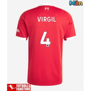 Liverpool Virgil van Dijk #4 Hemmatröja 2025-26 Kortärmad