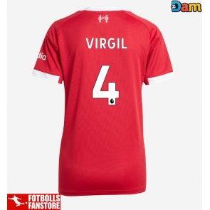 Liverpool Virgil van Dijk #4 Hemmatröja Dam 2025-26 Kortärmad