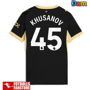 Manchester City Abdukodir Khusanov #45 Bortatröja Dam 2026-27 Kortärmad
