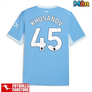 Manchester City Abdukodir Khusanov #45 Hemmatröja 2026-27 Kortärmad