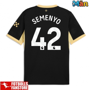 Manchester City Antoine Semenyo #42 Bortatröja 2026-27 Kortärmad