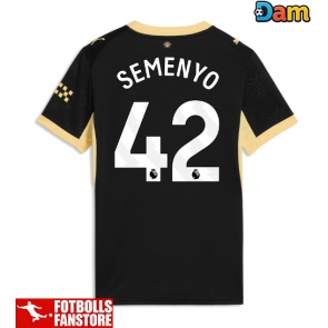 Manchester City Antoine Semenyo #42 Bortatröja Dam 2026-27 Kortärmad