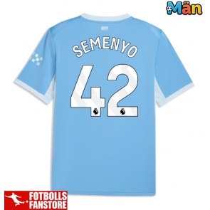 Manchester City Antoine Semenyo #42 Hemmatröja 2026-27 Kortärmad