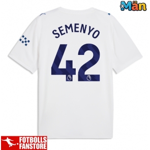 Manchester City Antoine Semenyo #42 Tredje Tröja 2026-27 Kortärmad