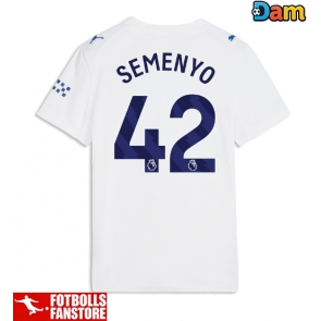 Manchester City Antoine Semenyo #42 Tredje Tröja Dam 2026-27 Kortärmad
