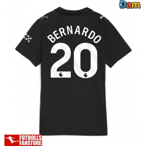 Manchester City Bernardo Silva #20 Bortatröja Dam 2025-26 Kortärmad