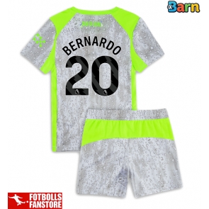 Manchester City Bernardo Silva #20 Tredje Tröja Barn 2025-26 Kortärmad (+ Korta byxor)