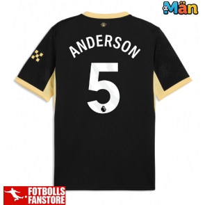 Manchester City Elliot Anderson #5 Bortatröja 2026-27 Kortärmad