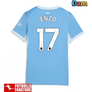 Manchester City Enzo Fernandez #17 Hemmatröja Dam 2026-27 Kortärmad