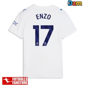Manchester City Enzo Fernandez #17 Tredje Tröja Dam 2026-27 Kortärmad