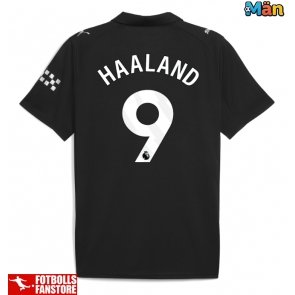 Manchester City Erling Haaland #9 Bortatröja 2025-26 Kortärmad