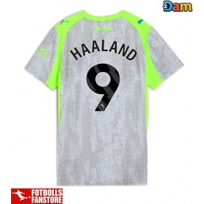 Manchester City Erling Haaland #9 Tredje Tröja Dam 2025-26 Kortärmad