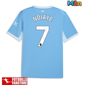 Manchester City Iliman Ndiaye #7 Hemmatröja 2026-27 Kortärmad