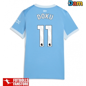 Manchester City Jeremy Doku #11 Hemmatröja Dam 2026-27 Kortärmad