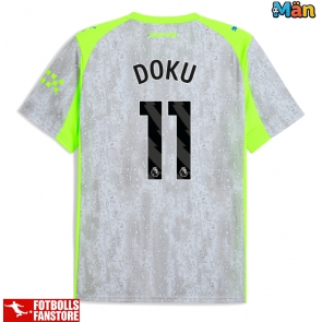 Manchester City Jeremy Doku #11 Tredje Tröja 2025-26 Kortärmad