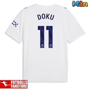 Manchester City Jeremy Doku #11 Tredje Tröja 2026-27 Kortärmad