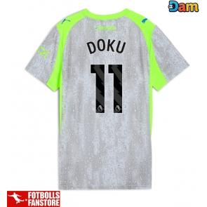 Manchester City Jeremy Doku #11 Tredje Tröja Dam 2025-26 Kortärmad