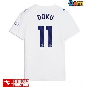 Manchester City Jeremy Doku #11 Tredje Tröja Dam 2026-27 Kortärmad