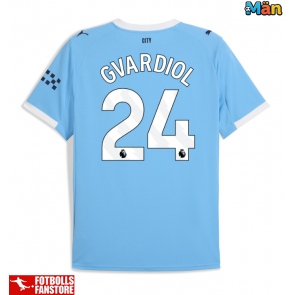 Manchester City Josko Gvardiol #24 Hemmatröja 2025-26 Kortärmad