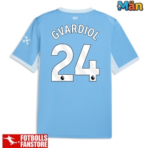 Manchester City Josko Gvardiol #24 Hemmatröja 2026-27 Kortärmad