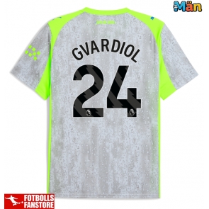 Manchester City Josko Gvardiol #24 Tredje Tröja 2025-26 Kortärmad