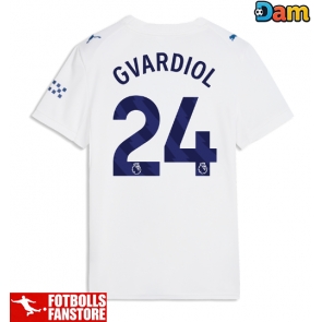 Manchester City Josko Gvardiol #24 Tredje Tröja Dam 2026-27 Kortärmad