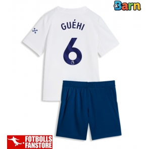 Manchester City Marc Guehi #6 Tredje Tröja Barn 2026-27 Kortärmad (+ Korta byxor)
