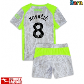 Manchester City Mateo Kovacic #8 Tredje Tröja Barn 2025-26 Kortärmad (+ Korta byxor)