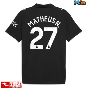 Manchester City Matheus Nunes #27 Bortatröja 2025-26 Kortärmad