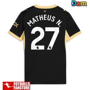 Manchester City Matheus Nunes #27 Bortatröja Dam 2026-27 Kortärmad