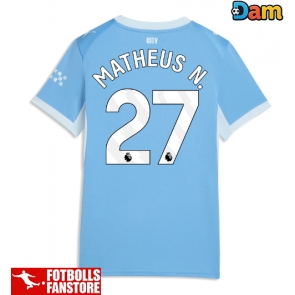 Manchester City Matheus Nunes #27 Hemmatröja Dam 2026-27 Kortärmad