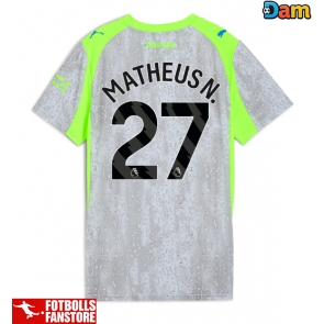 Manchester City Matheus Nunes #27 Tredje Tröja Dam 2025-26 Kortärmad