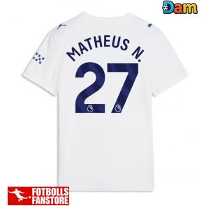 Manchester City Matheus Nunes #27 Tredje Tröja Dam 2026-27 Kortärmad