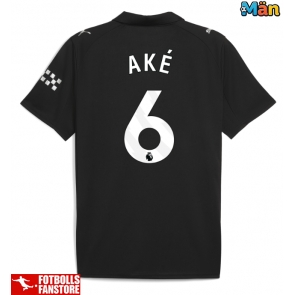 Manchester City Nathan Ake #6 Bortatröja 2025-26 Kortärmad