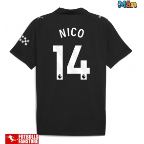 Manchester City Nico Gonzalez #14 Bortatröja 2025-26 Kortärmad
