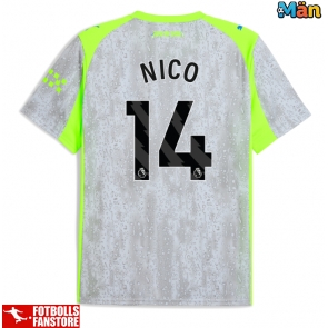 Manchester City Nico Gonzalez #14 Tredje Tröja 2025-26 Kortärmad
