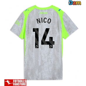 Manchester City Nico Gonzalez #14 Tredje Tröja Dam 2025-26 Kortärmad