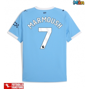 Manchester City Omar Marmoush #7 Hemmatröja 2025-26 Kortärmad