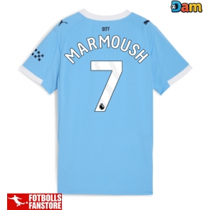 Manchester City Omar Marmoush #7 Hemmatröja Dam 2025-26 Kortärmad