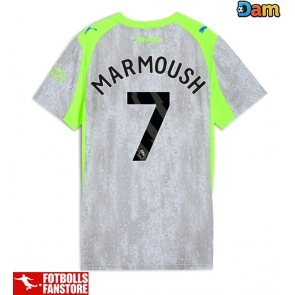 Manchester City Omar Marmoush #7 Tredje Tröja Dam 2025-26 Kortärmad