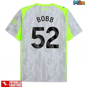 Manchester City Oscar Bobb #52 Tredje Tröja 2025-26 Kortärmad