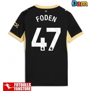 Manchester City Phil Foden #47 Bortatröja Dam 2026-27 Kortärmad