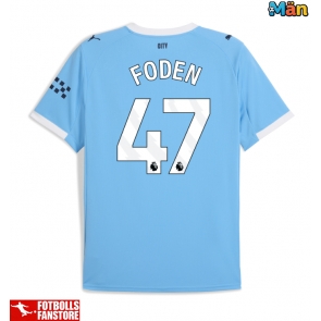 Manchester City Phil Foden #47 Hemmatröja 2025-26 Kortärmad