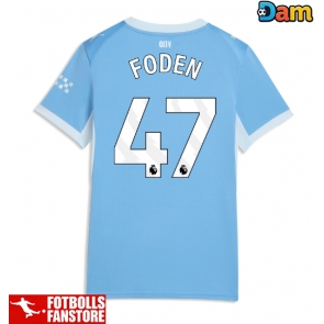 Manchester City Phil Foden #47 Hemmatröja Dam 2026-27 Kortärmad