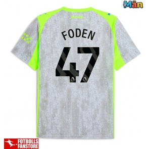 Manchester City Phil Foden #47 Tredje Tröja 2025-26 Kortärmad