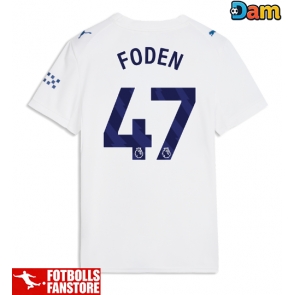 Manchester City Phil Foden #47 Tredje Tröja Dam 2026-27 Kortärmad