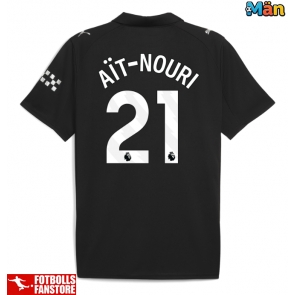 Manchester City Rayan Ait-Nouri #21 Bortatröja 2025-26 Kortärmad