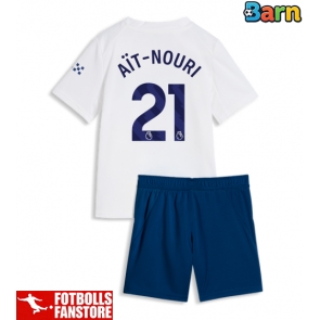 Manchester City Rayan Ait-Nouri #21 Tredje Tröja Barn 2026-27 Kortärmad (+ Korta byxor)